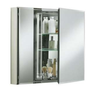 KOHLER 30 in. W Recessed or Surface Mount Medicine Cabinet in Silver 