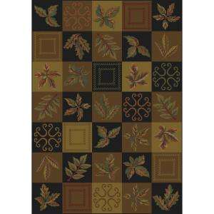   Living Natures Harmony Multi 7 ft. 10 in. x 10 ft. 10 in. Area Rug