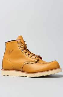 Red Wing The 8140 Classic Moc Boots in Maize Mustang  Karmaloop 