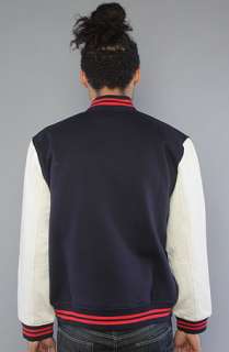 Fila The Lettera Jacket in Black and Chinese Red  Karmaloop 