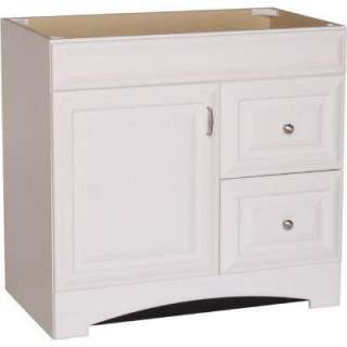 Providence 36 In. Vanity Cabinet Only in White PRSD3621 W at The Home 