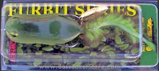 Optimum Baits Poppin Furbit Hollow Rubber Topwater Frog