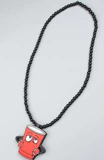   Binky Necklace in Black Red  Karmaloop   Global Concrete Culture