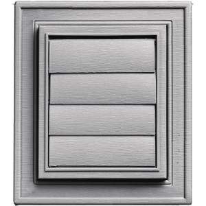 Builders Edge Square Exhaust Vent #016 Gray 140147079016 at The Home 