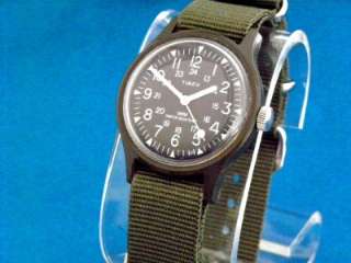 POPULAR VINTAGE TIMEX MENS 24 HR MILITARY WINDUP WATCH, A NICE ONE 