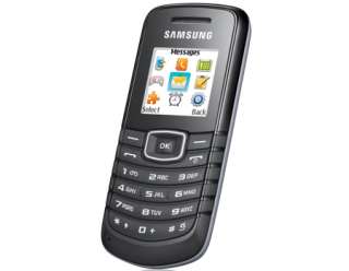Samsung Handy GT E 1080 W E1080w ohne Vertrag/Simlock schwarz NEU 