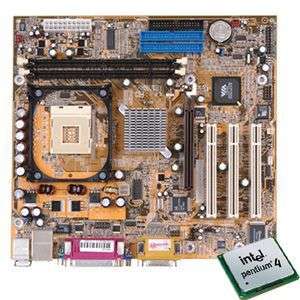 DFI PM10 EL Socket 478 Motherboard with Pentium4 2.4Ghz Processor at 