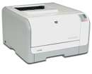 HP Color LaserJet CP1215 Printer, HP Color LaserJet CB540A Black Print 