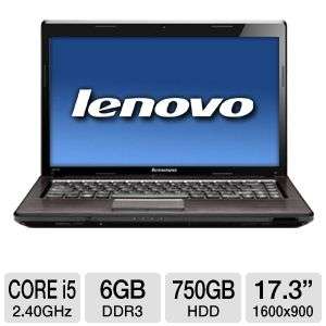 Lenovo G770 1037 2VU Laptop Computer   Intel Core i5 2430M 2.40GHz 