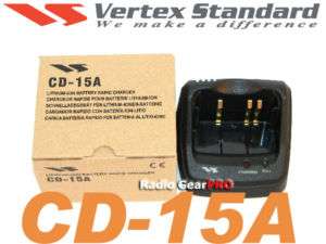 YAESU CD 15A Desktop charger for VX 6R VX 7R HX 470  