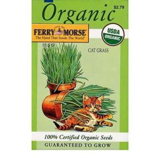 Ferry Morse Organic 16.5 Gram Organic Cat Grass Seed 1985 at The Home 