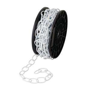   Bolt #2/0 x 50 ft. Decorative Chain White 11840 at The Home Depot