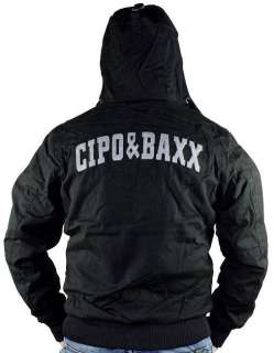 CIPO & BAXX Winterjacke C 7013 Herren Jacke schw S XXL  