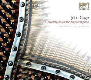 CD JOHN CAGE Sämtliche Werke für präpariertes Klavier  