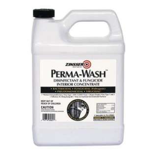 Zinsser Permawash 1 gal. Interior Concentrate Disinfectant and 