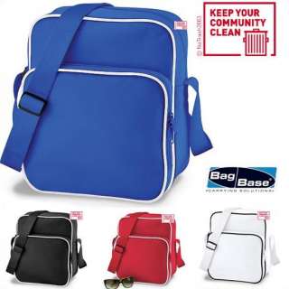 BagBase Retro Day Bag Umhängetasche Schultertasche mit 
