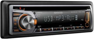 Kenwood KDC 415UA CD MP3 Tuner (Front USB und AUX In) silber mit 