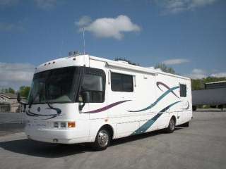2000 NATIONAL TRADEWINDS CLASS A DIESEL MOTORHOME CAMPER WITH SLIDEOUT 