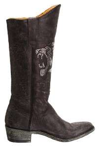 NIB $820 OLD GRINGO Leon Swarovski Western Boots Size 7  