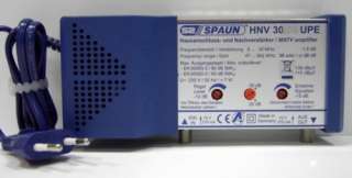 Spaun Kabel TV Verstärker 20 dB ; bis 862 MHz   