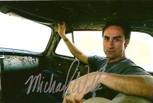 Michael Wolfe signed American Pickers TV EX Rare LOOK!  