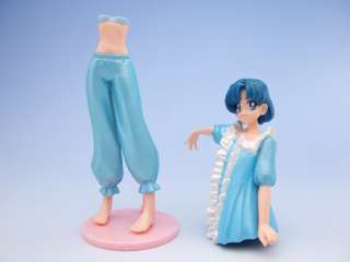 Sailor Moon World High Grade Anime Cuty Mercury Blue Pajamas Figure 