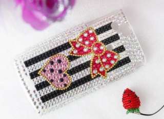 New Bling Bowknot Case For Sony Ericsson Xperia ARC X12  