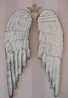 description these gorgeous distressed angel wings have flown in just