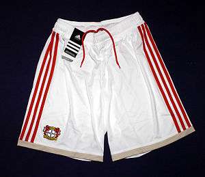 adidas Shorts Bayer 04 Leverkusen Hose Away 2011/2012 Gr. M UVP 34,95 