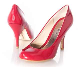 CHINESE LAUNDRY NEW LOVE Red Patent PUMP Heel Sz Women  