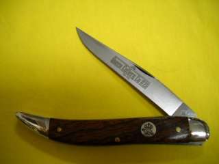 Queen Curly Zebra Wood Handle 20 CZ Large Toothpick Knife NEW  
