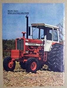 1969 International Farmall Ad WORTH MORE Features Model 1256 Turbo 