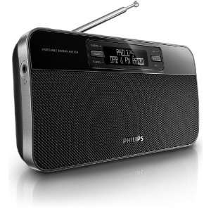 Philips AE5200/05 Portable DAB Radio schwarz  Elektronik