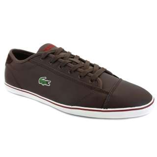 Lacoste Wyken MB Mens Leather Linning Trainers 7 23SPM31782N6 Brown 
