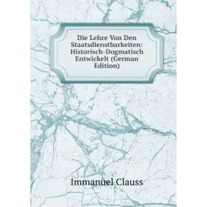   Entwickelt (German Edition) (9785875306822) Immanuel Clauss Books