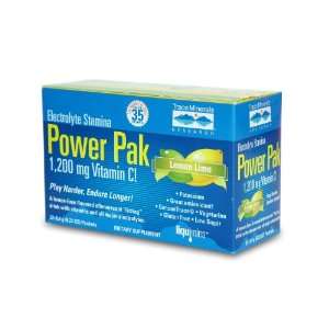  Trace Mineral Research Electrolyte Power Pak Lemon Lime 32 