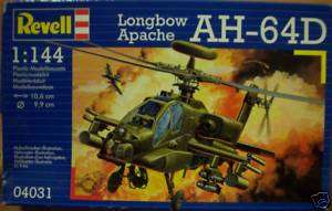   HELICOPTERE LONGBOW APACHE AH 64D REVELL