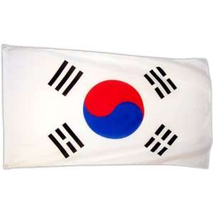 Fahne Flagge Südkorea 90 x 150 cm  Sport & Freizeit