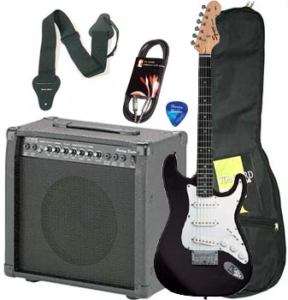 Chitarra Elettrica Fender Stratocaster + Amplificatore  