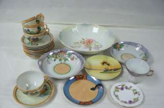   22 Saucers, Teacups, Bowls and Plates Noritake Paragon Highland Queen