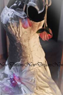 VESTITO DA SPOSA ABITO WEDDING DRESS SU MISURA V1229  