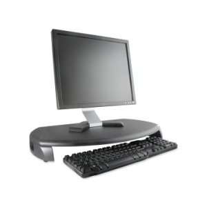  Kantek MS280B Monitor Riser with Keyboard Storage   Black 