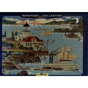 Hometown Collection Puzzles on Hometown Collection 1000 Piece Puzzle Point Bonita  San Francisco