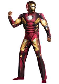   Costumes Iron Man Costumes Adult Avengers Iron Man Muscle Costume