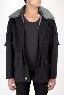 Military Parka on Marc By Marc Jacobs Washed Black Twill Army Parka By Marc By Marc