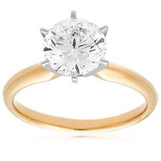  Certified 14k White Gold Princess Cut Solitaire Diamond 