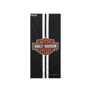  Harley Davidson® Velour Towel Bar and Shield Logo 30 x 60 
