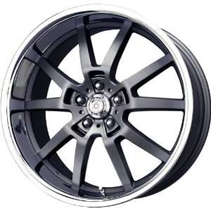  Konig Stampede Race Grey Wheel with Stainless Lip (18x9 