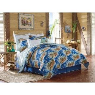  Tommy Bahama Colonial Hill 4 Piece Comforter Set / Queen 