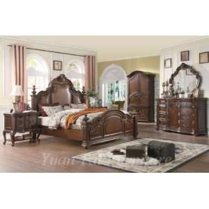  Yuan Tai RS5270Q Ramses Queen Leather Bedroom set
